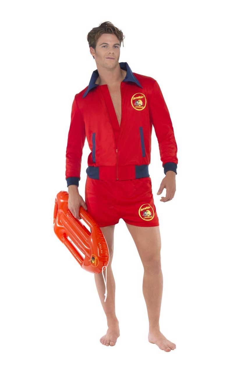 Mens Baywatch Lifeguard Costume