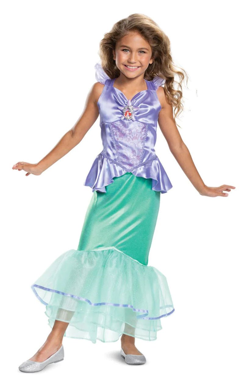 Kids Deluxe The Little Mermaid Ariel Costume - Joke.co.uk