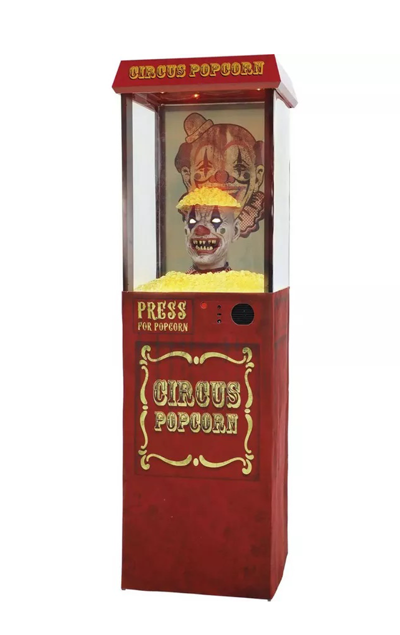 Popcorn Popper Animated Halloween Decoration