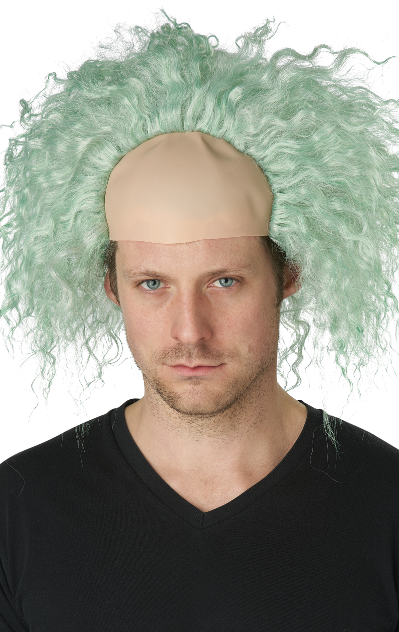 Adult Obnoxious Ghost Bald Cap Wig