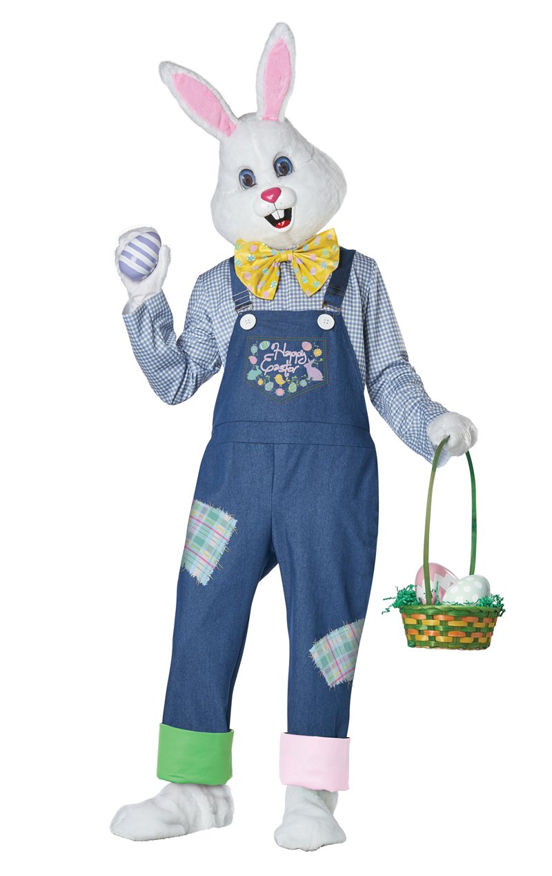 Adult Happy Easter Bunny Costume - Joke.co.uk