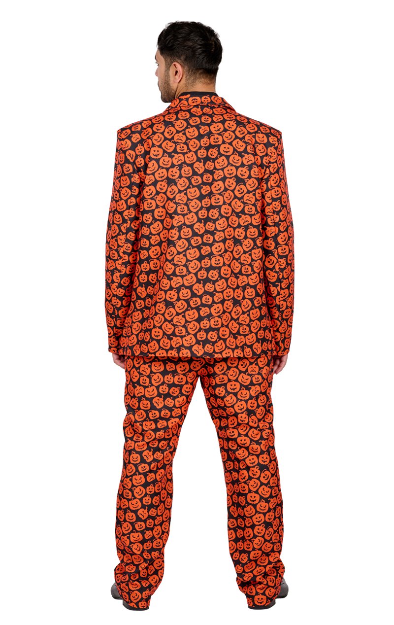 Adult Pumpkin Suit Costume - Joke.co.uk