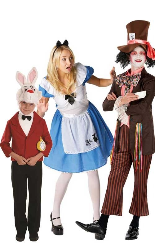 Alice in Wonderland Trio Group Costume