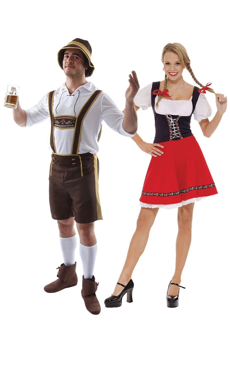 Bavarian Couples Costume - Joke.co.uk
