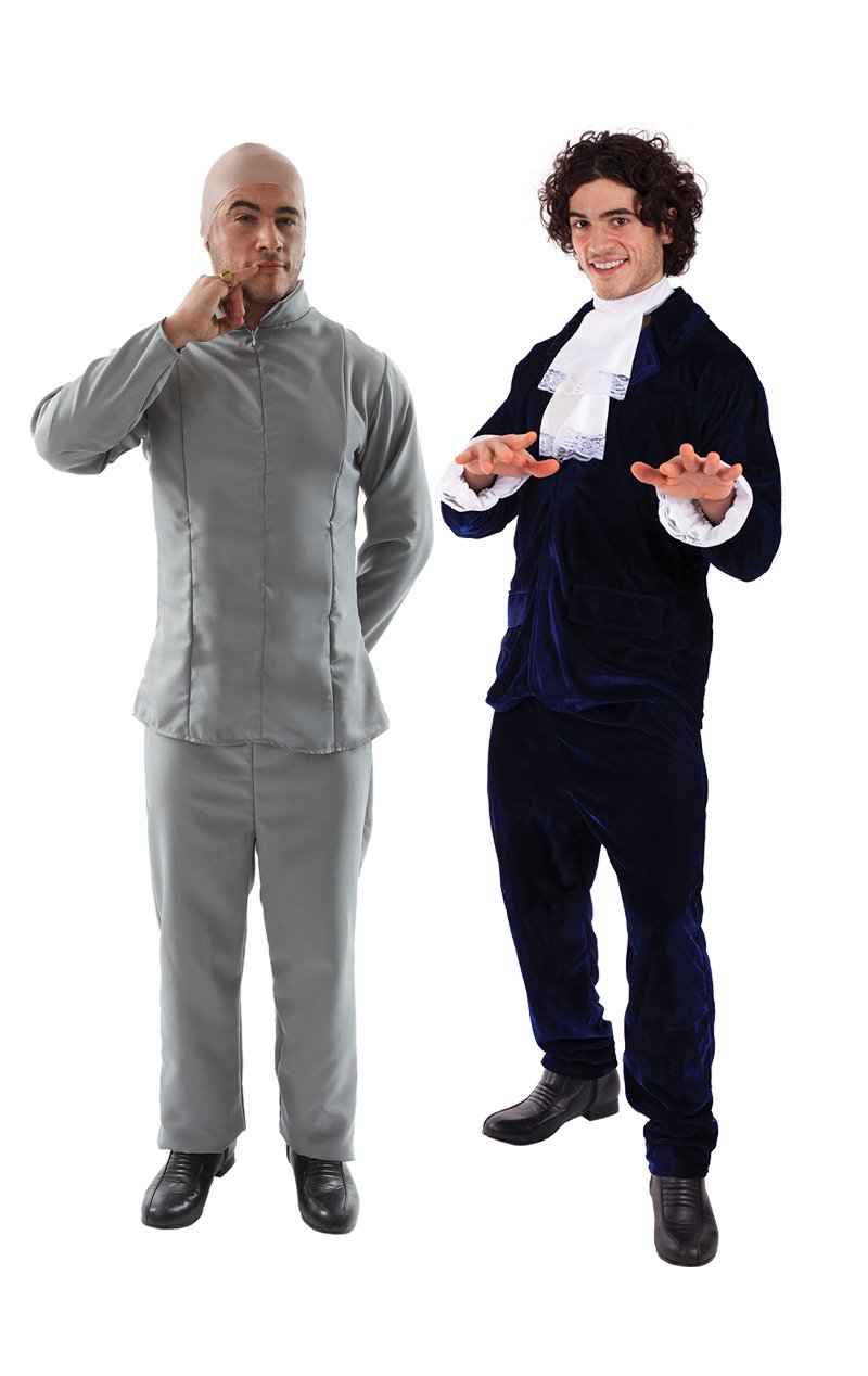 Dr Evil & Austin Powers Couples Costume - Joke.co.uk