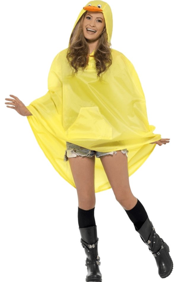 Duck Party Poncho - Joke.co.uk