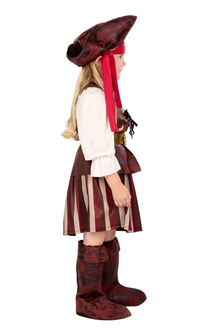 Kids Pirate Girl Costume - Joke.co.uk