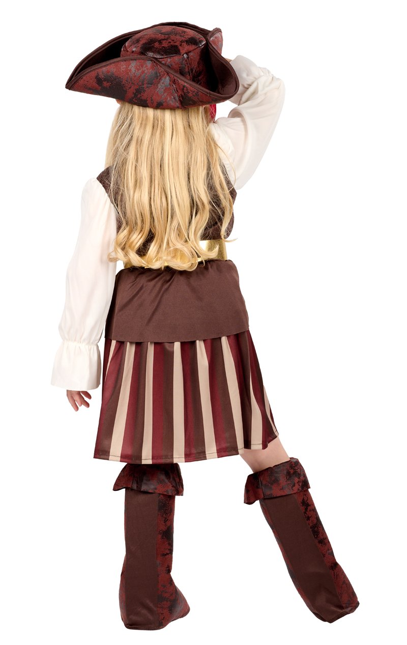 Kids Pirate Girl Costume - Joke.co.uk