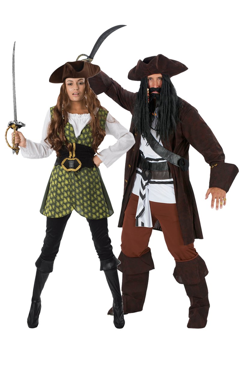 Pirates Couples Costume - Joke.co.uk