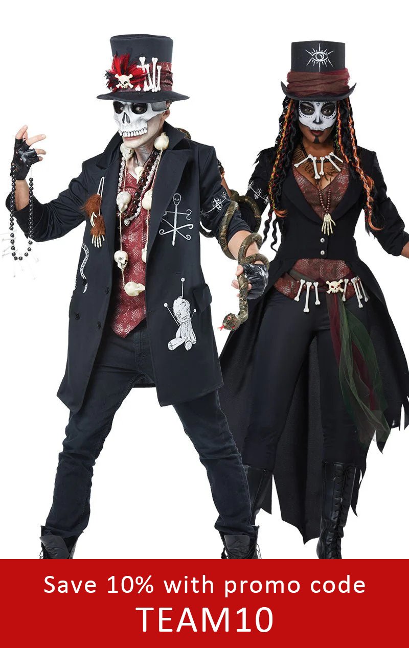 Voodoo Couples Costume - Joke.co.uk