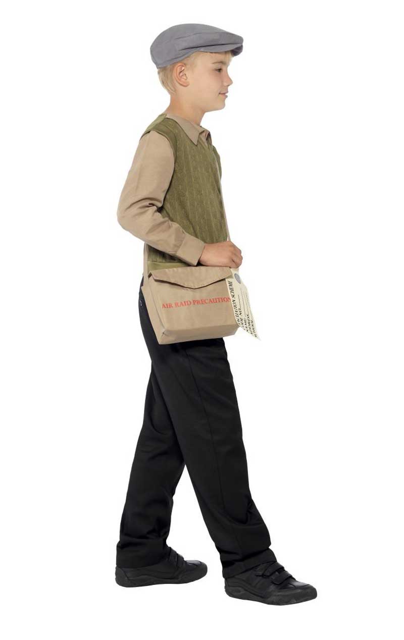 Childrens Evacuee Boy Costume