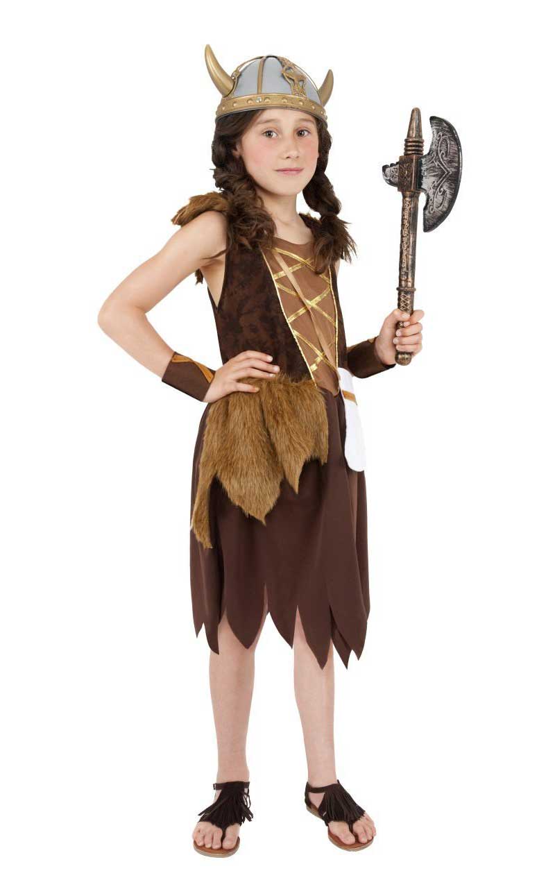 Kids Viking Girl Costume