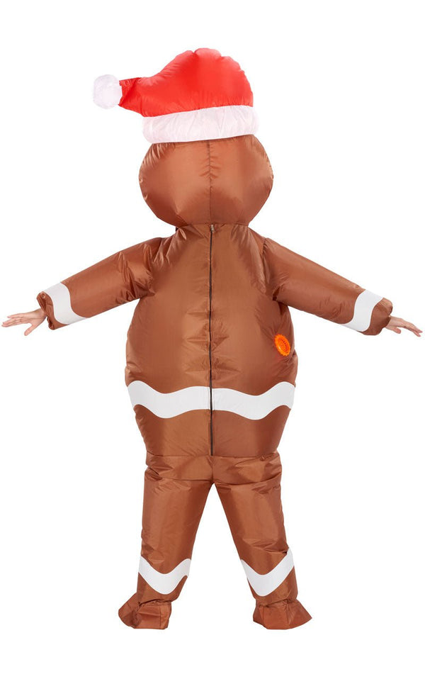 Adult Inflatable Gingerbread Man Costume