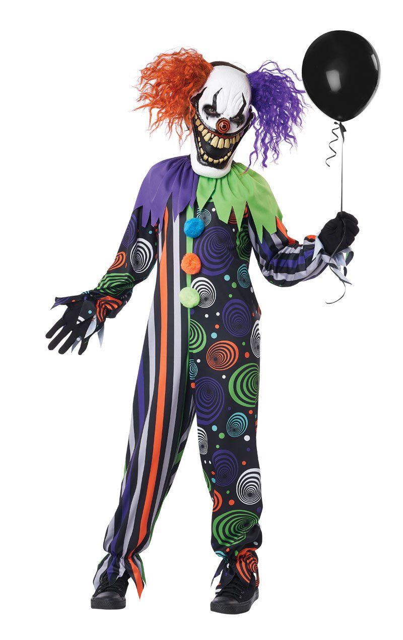 Costume Bad Clown Girl Bambina