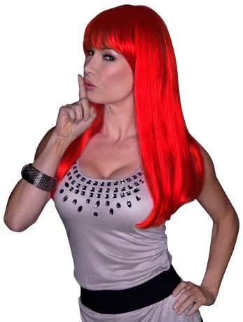 Kelly Red Wig - Joke.co.uk